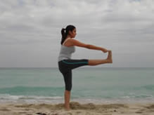 Hatha Yoga -  Posición de Punta de Pies
