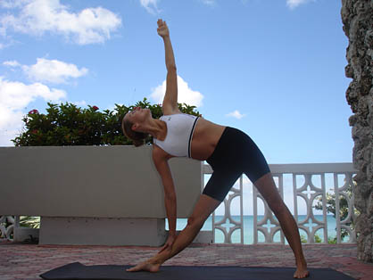 utthita trikonasana a