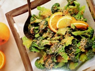 Brócoli en Salsa de Naranja Picante