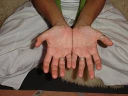 Rejuvenation Meditation Yoga hands