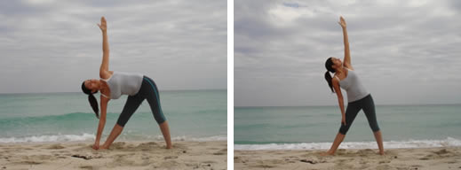 Triangle Posture - Utthita Trikonasana