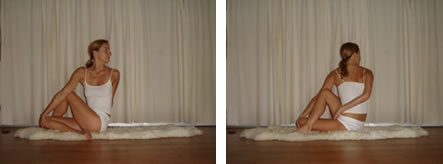 REVERSE SPINAL TWIST- MATSYENDRASANA