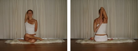 COW FACE POSE - GOMUKHASANA