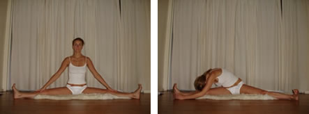 OPEN ANGLE POSE - PARSVA UPAVISTHA KONASANA