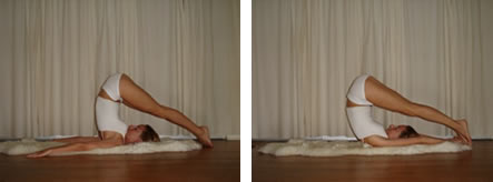 PLOW POSE - HALASANA PLOW POSE - HALASANA