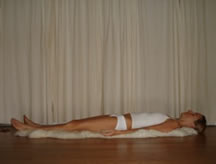 CORPSE POSE- SAVASANA